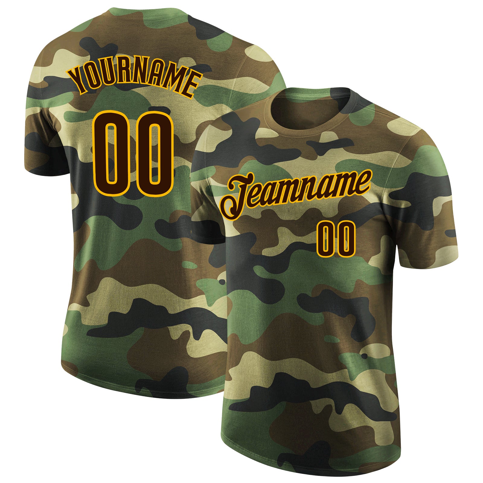 Custom Camo Vintage USA Flag-City Cream Authentic Salute To Service  Baseball Jersey