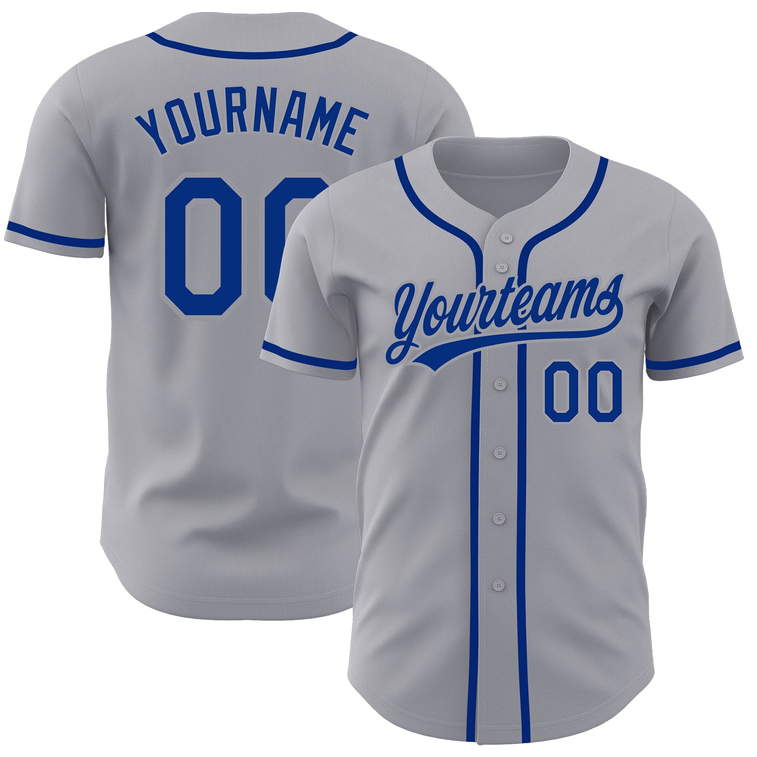 Custom Baseball Royal Jerseys and Uniforms Authentic Sale – FansCustom