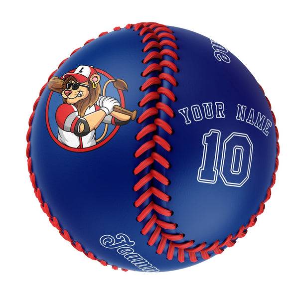 Personalized Royal Leather Royal Authentic Baseballs