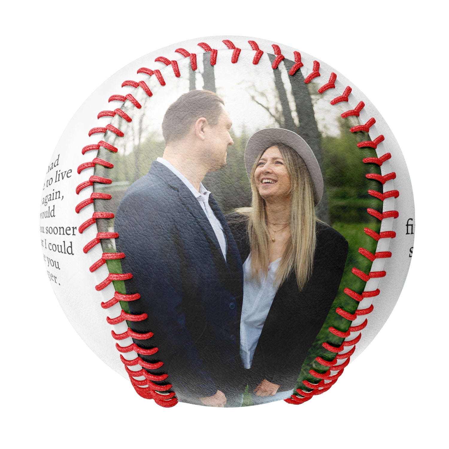 Personalized To My Love Name Baseballs