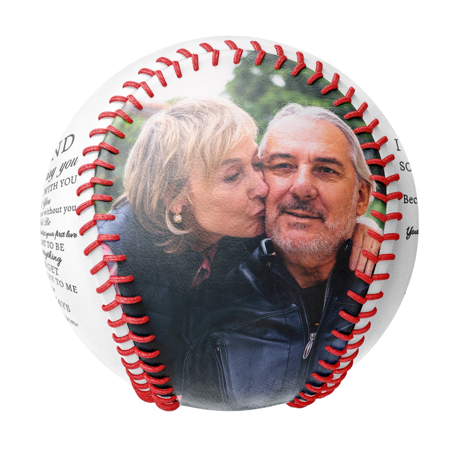 Personalized To My Husband Name Baseballs