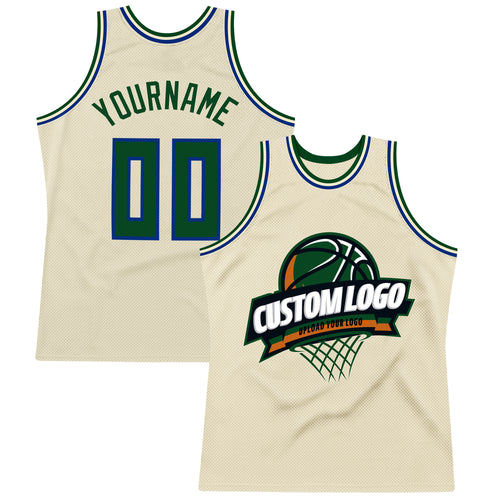 Cheap Custom Cream Gray Pinstripe Green Authentic Basketball Jersey Free  Shipping – CustomJerseysPro