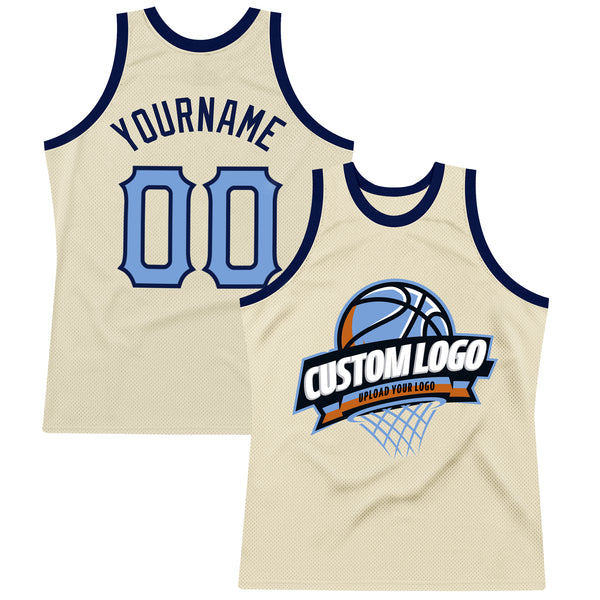 Custom Sublimated Basketball Jersey - Blue Inspiration