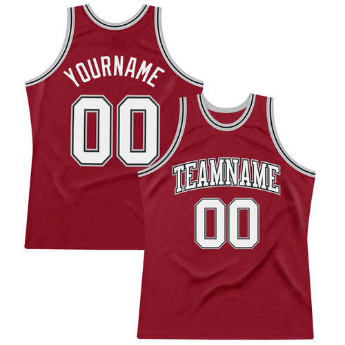 Custom Gray Black-Gold Authentic Throwback Basketball Jersey Discount