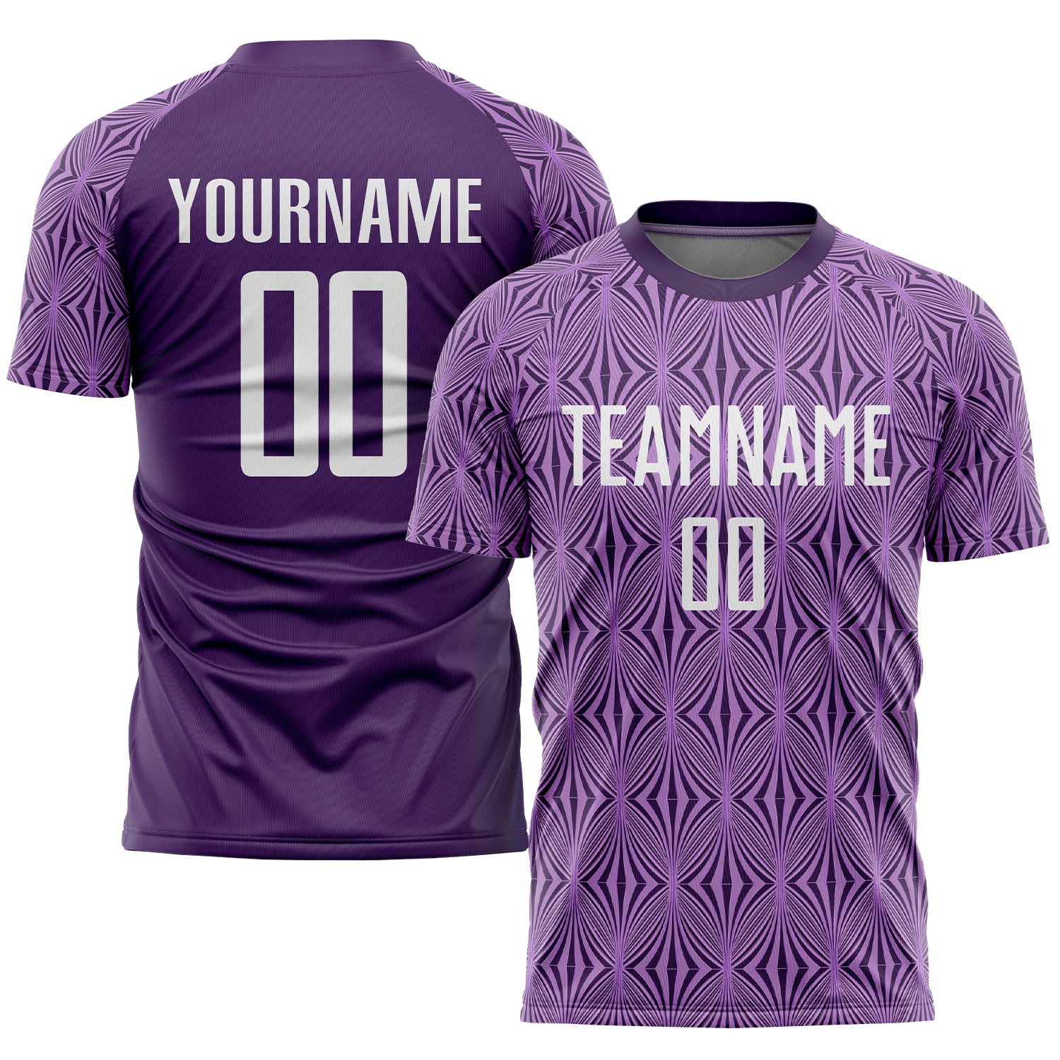 Custom Purple White Sublimation Soccer Uniform Jersey Sale Online ...