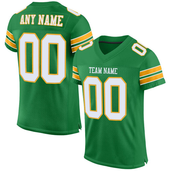 Custom Football Grass Green Jerseys Fast Shipping - Cheap Create Team ...