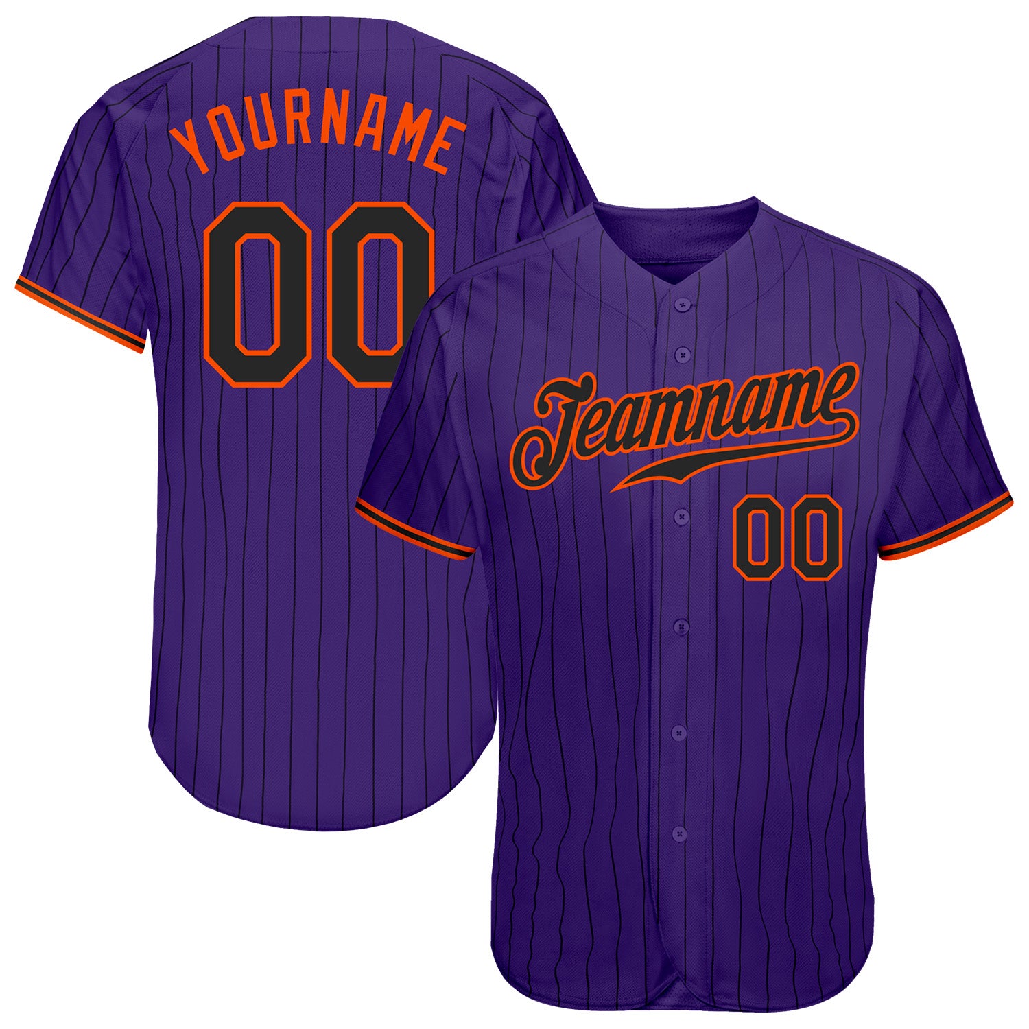 Purple and sale yellow baseball jersey