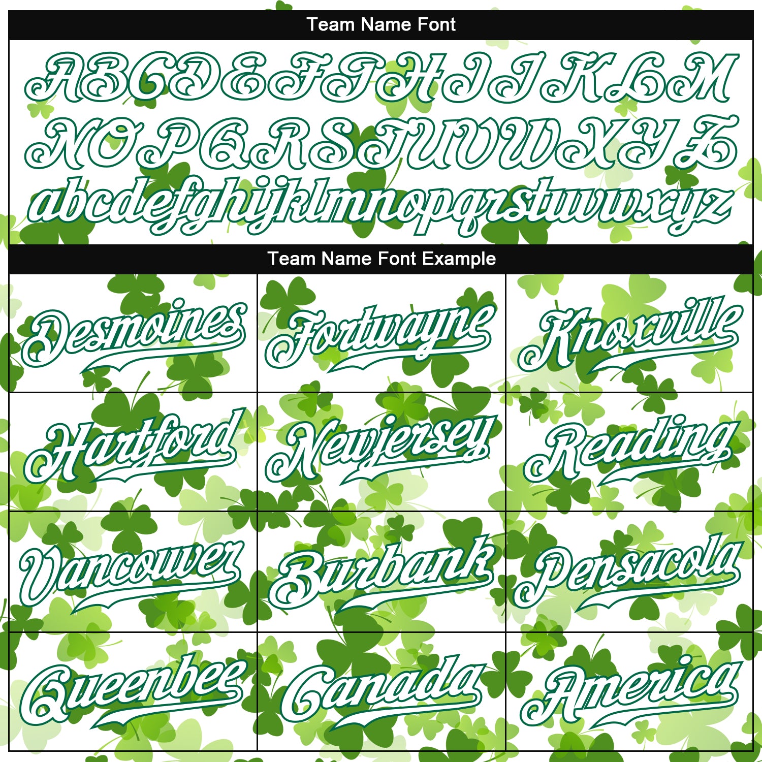 Custom White White-Kelly Green 3D Pattern Design Authentic St. Patrick's Day Baseball Jersey