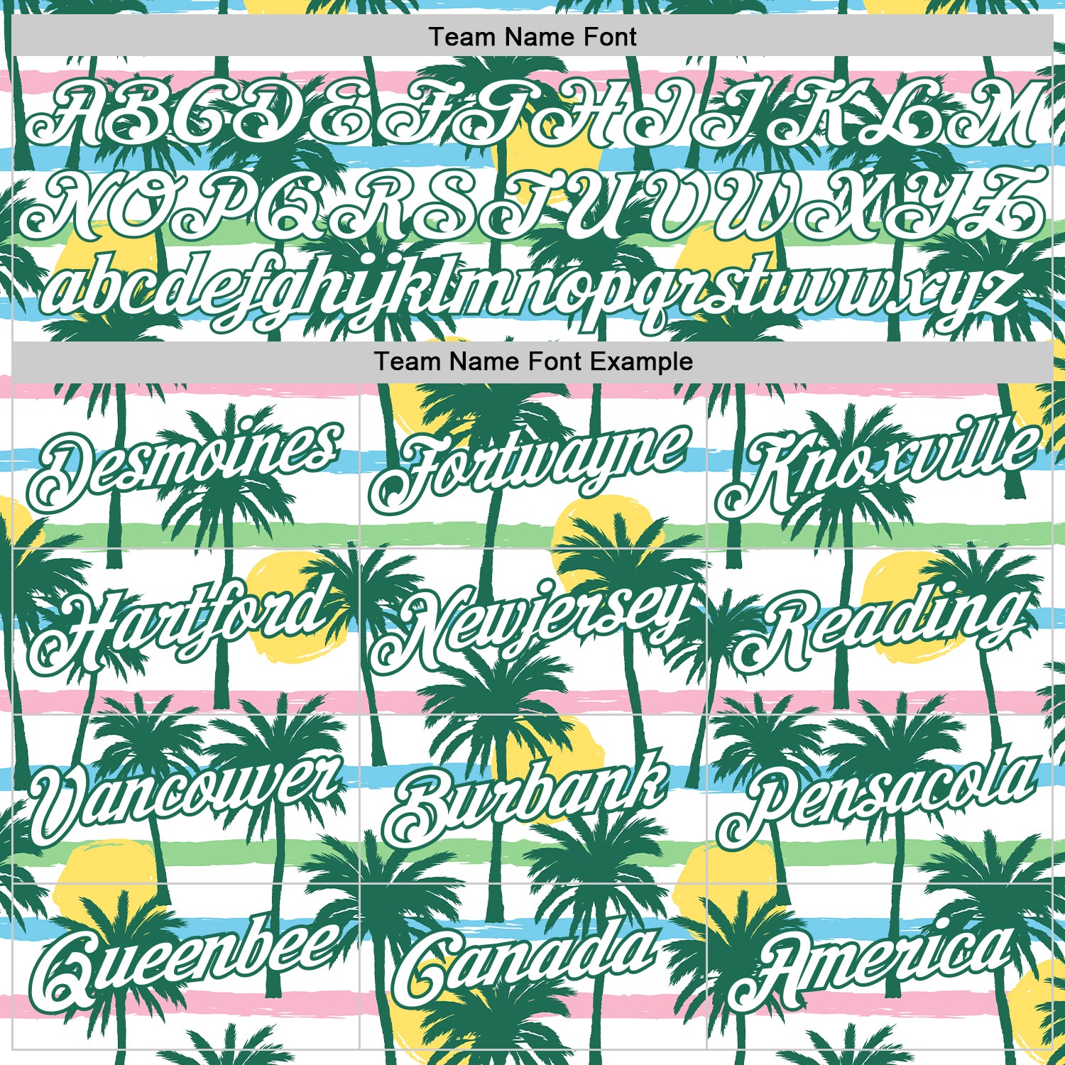 Custom White White-Kelly Green 3D Pattern Hawaii Palm Trees Authentic Basketball Jersey